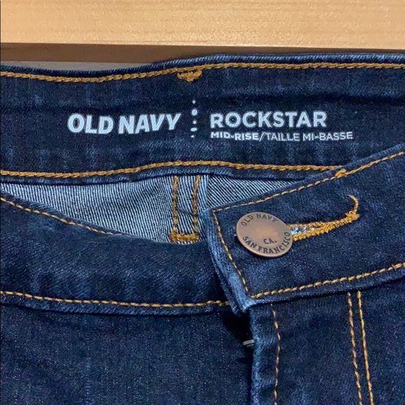 Old Navy Rockstar Jeans Size 14 long - Picture 2 of 4